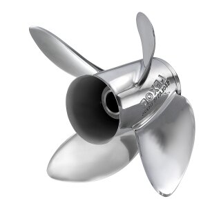 Solas Rubex 15 1/4 x 22 Propeller für Suzuki 150 - 300 PS 4-Blatt linksdrehend