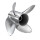 Solas Rubex 15 1/4 x 26 Propeller für Suzuki 150 - 300 PS 4-Blatt Edelstahl