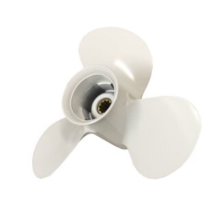 Propeller 9 7/8 x 8 für Yamaha 25 & 30 PS 10-Zähne Bootspropeller Aluminium